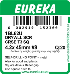 1BL62 - Drywall Screw T3 -1BL62_label_T